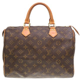 Louis Vuitton Monogram Speedy 30 Handbag Bag