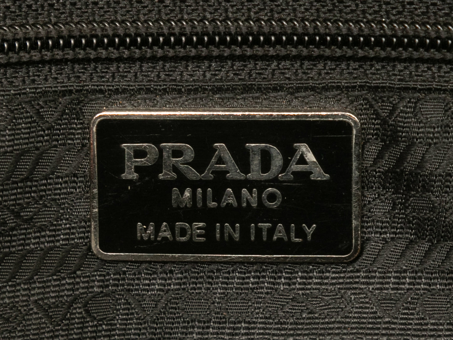 Black Prada 1990s Nylon Tote Bag