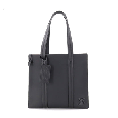 Louis Vuitton Aerogram Tote Bag Leather Black