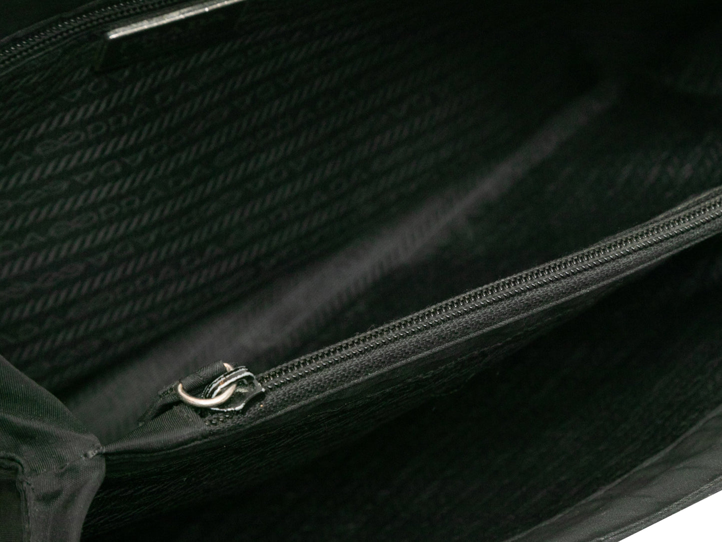 Black Prada 1990s Nylon Tote Bag