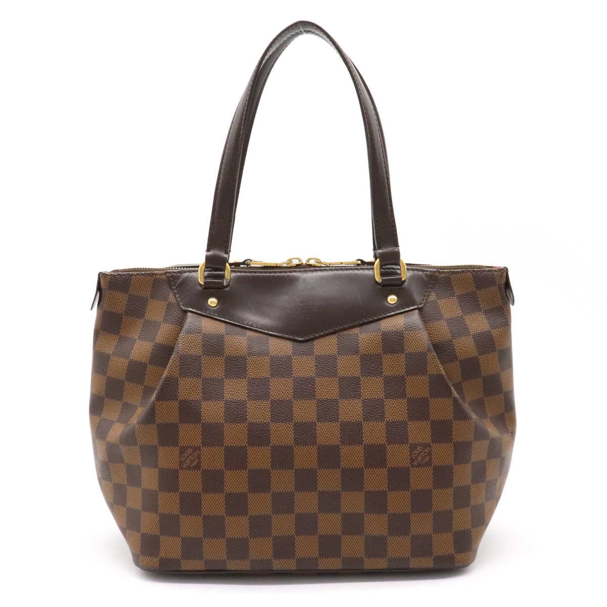 Louis Vuitton Damier Ebene Westminster PM Tote Shoulder Bag