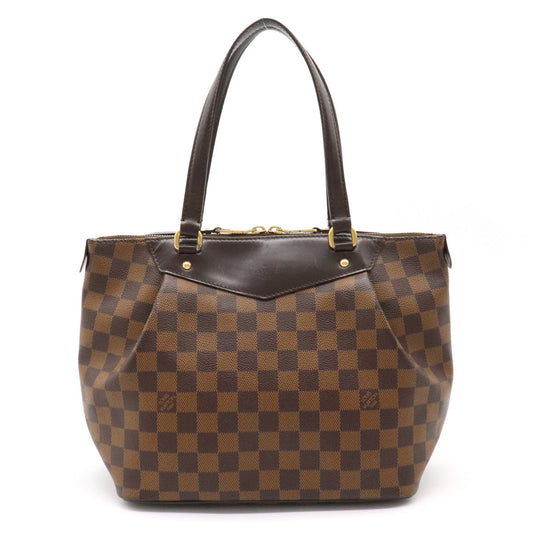 Louis Vuitton Damier Ebene Westminster PM Tote Shoulder Bag