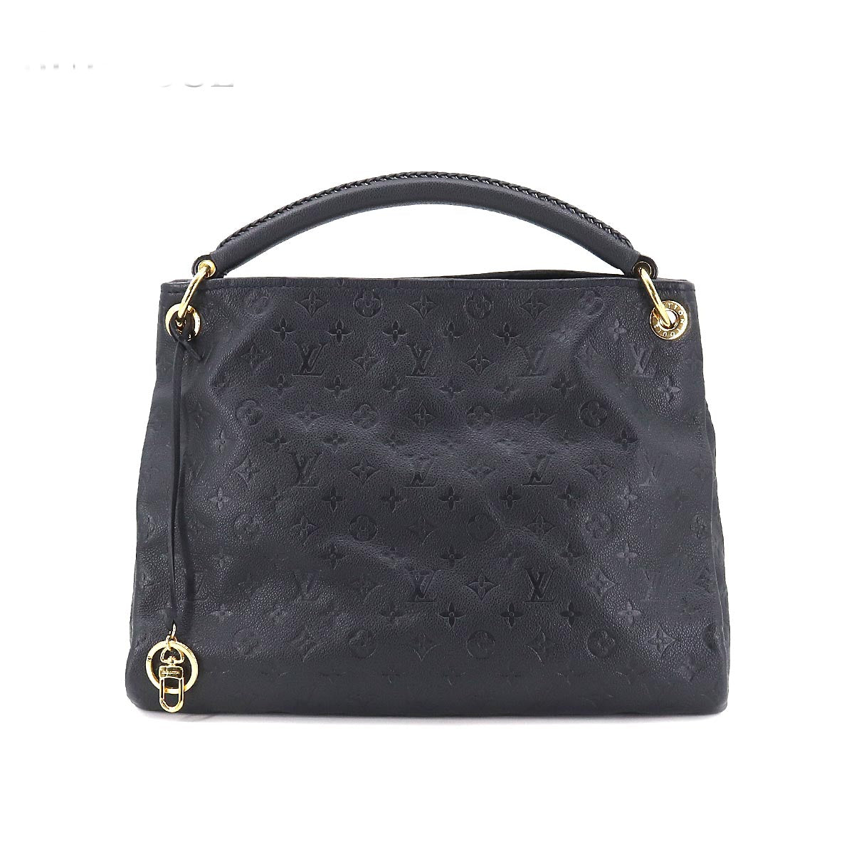 Louis Vuitton Monogram Implant Artsy MM Shoulder Bag Leather Infini