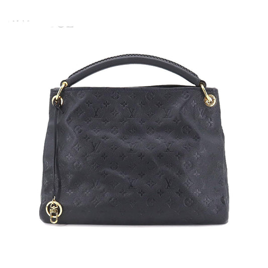 Louis Vuitton Monogram Implant Artsy MM Shoulder Bag Leather Infini