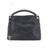 Louis Vuitton Monogram Implant Artsy MM Shoulder Bag Leather Infini
