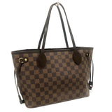 Louis Vuitton Neverfull PM Tote Shoulder Bag Damier Ebene