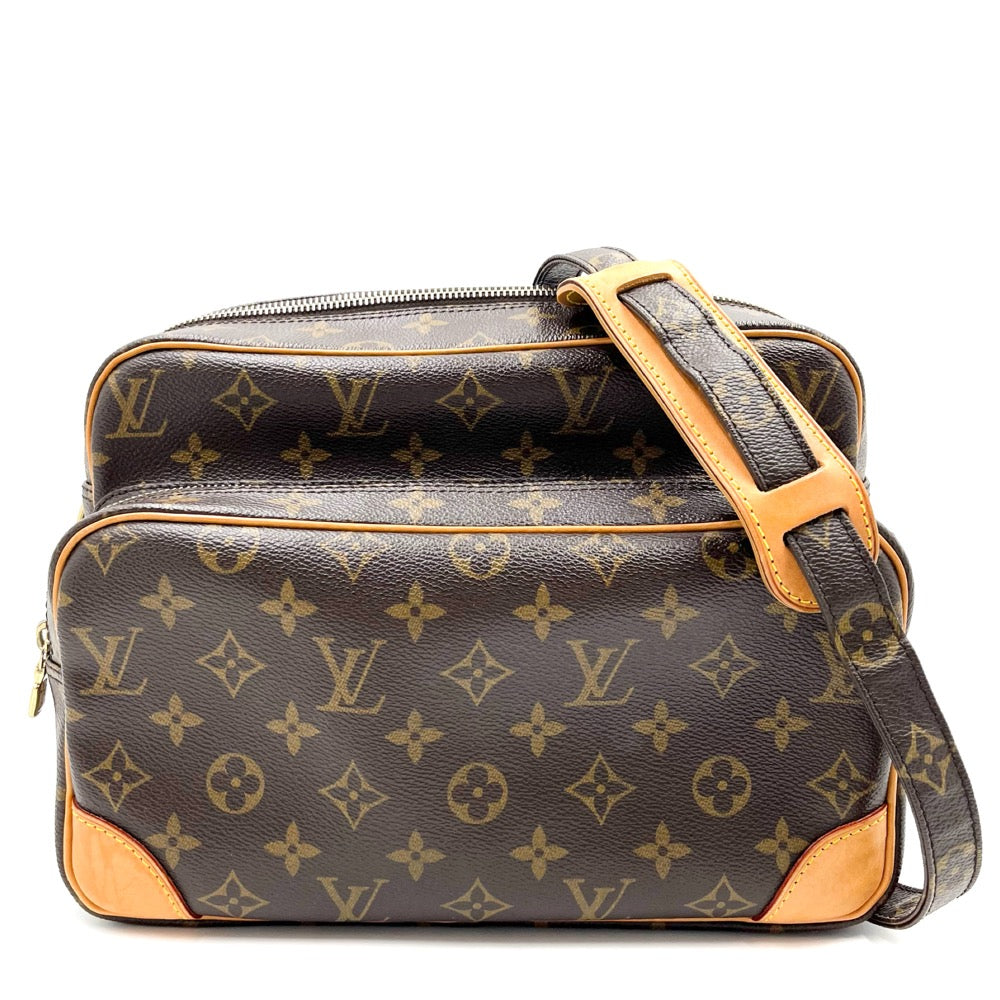 Louis Vuitton Shoulder Bag Monogram Nile 28 NIL Brown