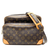 Louis Vuitton Shoulder Bag Monogram Nile 28 NIL Brown