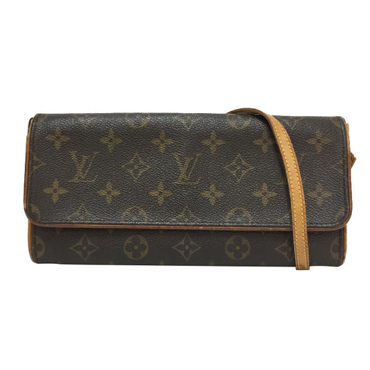 Louis Vuitton Pochette Twin GM Monogram Shoulder Bag