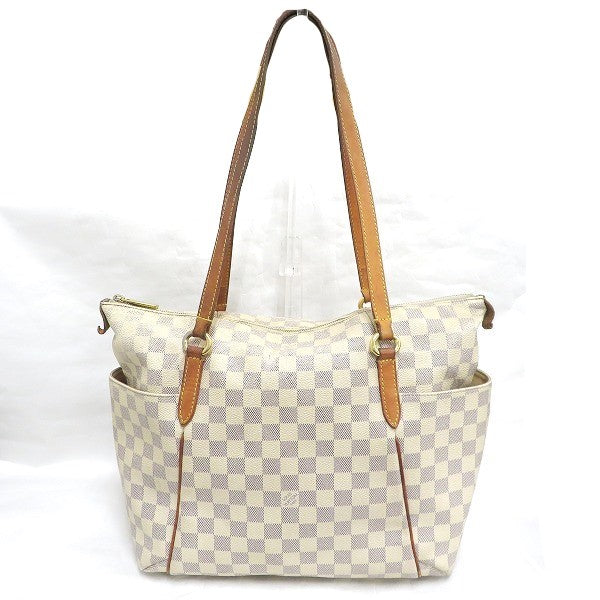 Louis Vuitton Damier Azur Totally MM Shoulder Bag Tote Bag