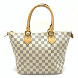 Louis Vuitton Saleya PM Damier Azur White Shoulder Bag
