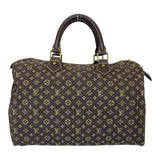 Louis Vuitton Monogram Minilan Speedy 30 Handbag Mini Boston Bag
