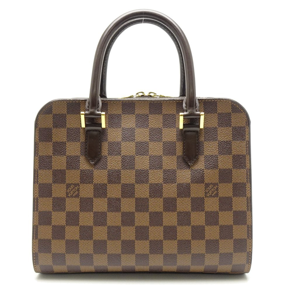 Louis Vuitton Damier Triana Ebene Handbag