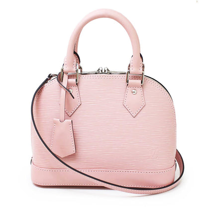 Louis Vuitton Alma BB 2 Way Shoulder Handbag Diagonal Epi Leather