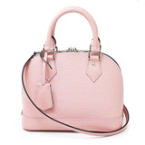 Louis Vuitton Alma BB 2 Way Shoulder Handbag Diagonal Epi Leather