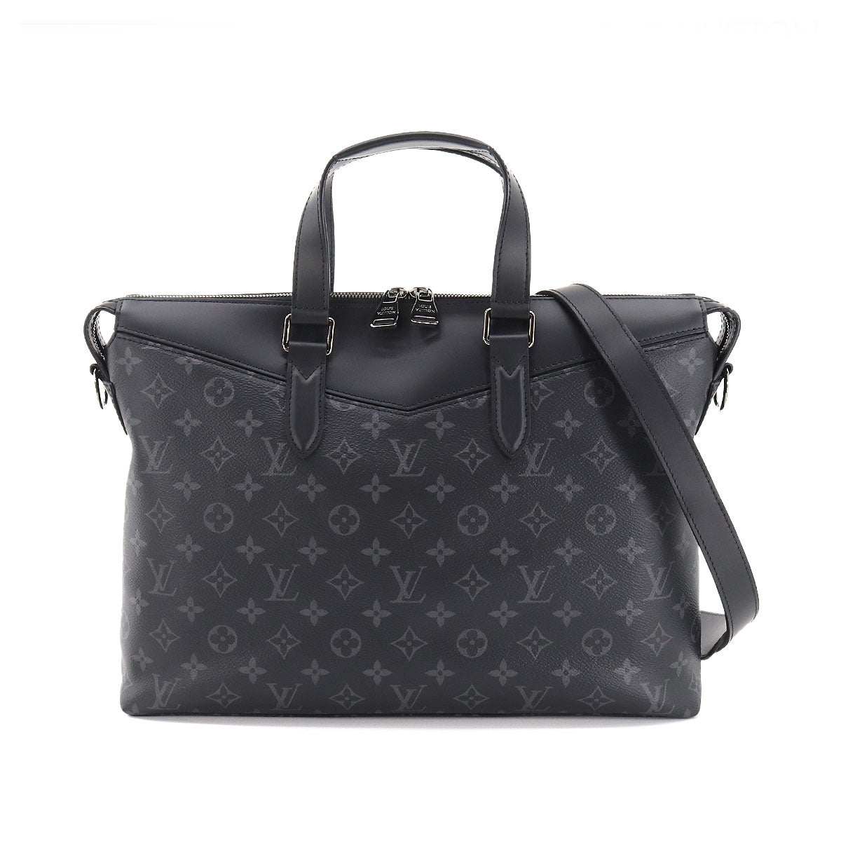 Louis Vuitton Monogram Eclipse Explorer Shoulder Bag Black