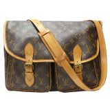 Louis Vuitton Monogram Sack Bass Shoulder Bag Brown