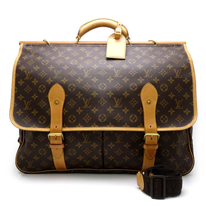 Louis Vuitton Monogram Saccious Brown 2WAY Bag Travel Bag