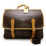 Louis Vuitton Monogram Saccious Brown 2WAY Bag Travel Bag