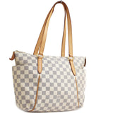 Louis Vuitton Totally PM Damier Azur Tote Bag White