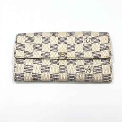 Louis Vuitton Damier Azur Portefeuille Sala Bi-fold Long Wallet