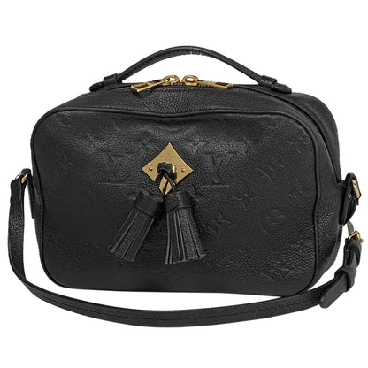 Louis Vuitton Saintonge Diagonal Fringe Pochette Shoulder Bag Monogram Emplant
