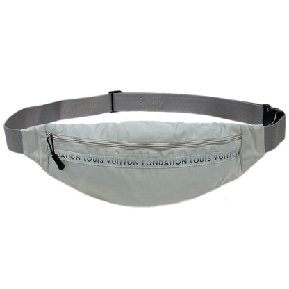 Louis Vuitton Gray Belt Bag Body Bag Waist Pouch
