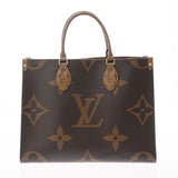 Louis Vuitton Monogram Reverse On The Go MM Brown