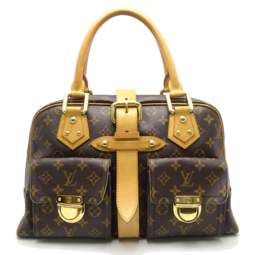 Louis Vuitton Monogram Manhattan GM Brown Handbag