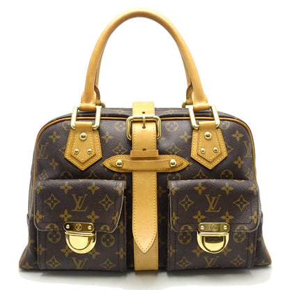 Louis Vuitton Monogram Manhattan GM Brown Handbag