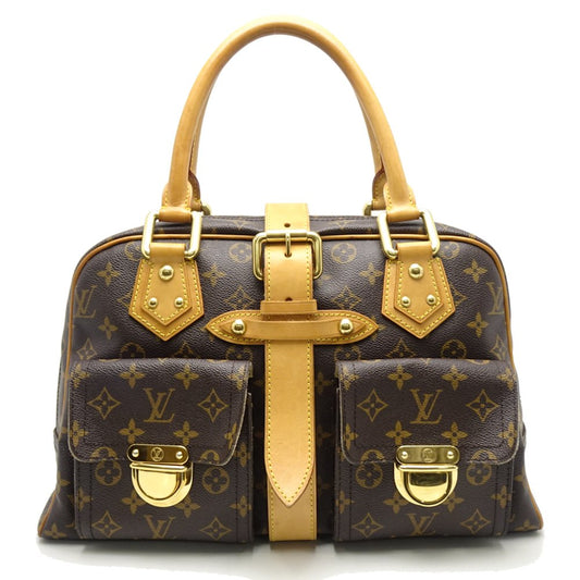 Louis Vuitton Monogram Manhattan GM Brown Handbag