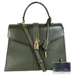 Louis Vuitton Rose Des Vents MM Handbag Calf Leather Black
