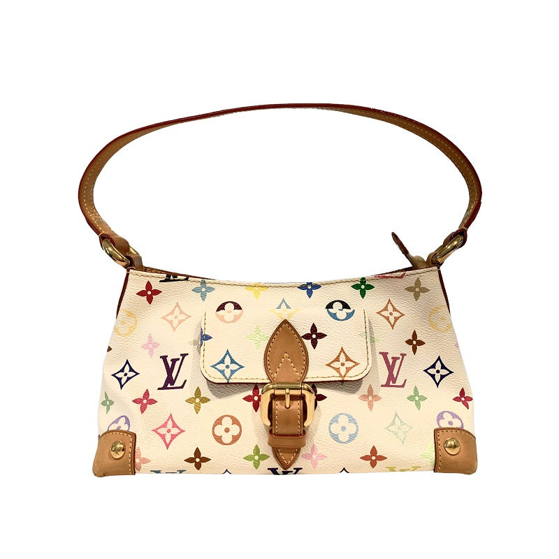 Louis Vuitton  Eliza Multicolor Monogram Shoulder Bag White