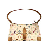 Louis Vuitton  Eliza Multicolor Monogram Shoulder Bag White