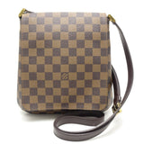 Louis Vuitton  Damier M tte Salsa Ebene Diagonal Shoulder Brown