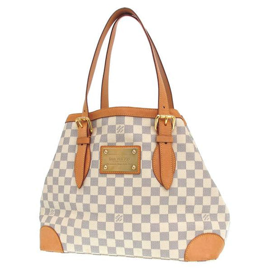 Louis Vuitton Damier Azur Hampstead MM Handbag