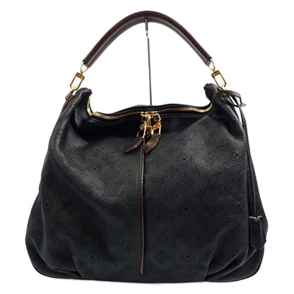 Louis Vuitton Selene PM Handbag Mahina Leather Black