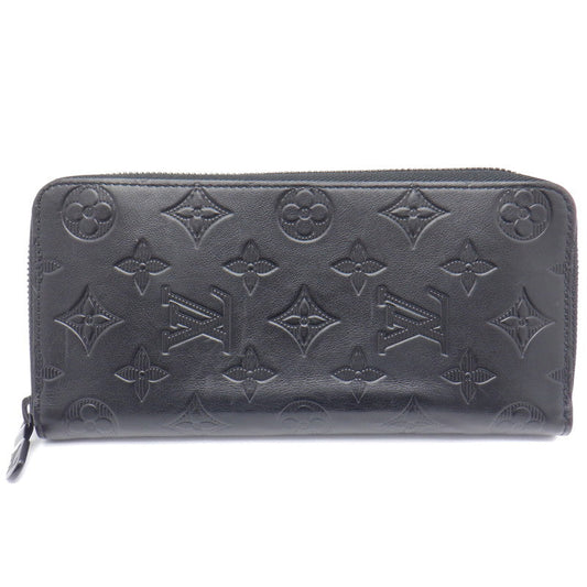 Louis Vuitton Zippy Wallet Vertical Monogram Shadow Leather