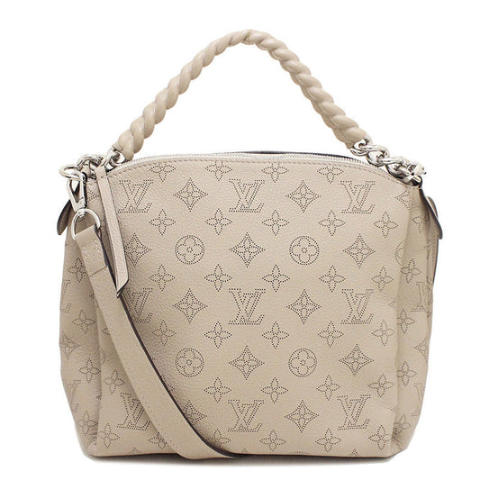 Louis Vuitton Babylon Chain BB Shoulder Bag Monogram Mahina Leather