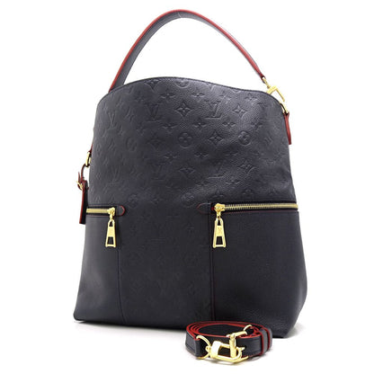 Louis Vuitton Emplant Melie Marine Rouge Shoulder Bag Blue