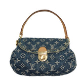 Louis Vuitton Pleaty Monogram Denim Mini Shoulder Bag