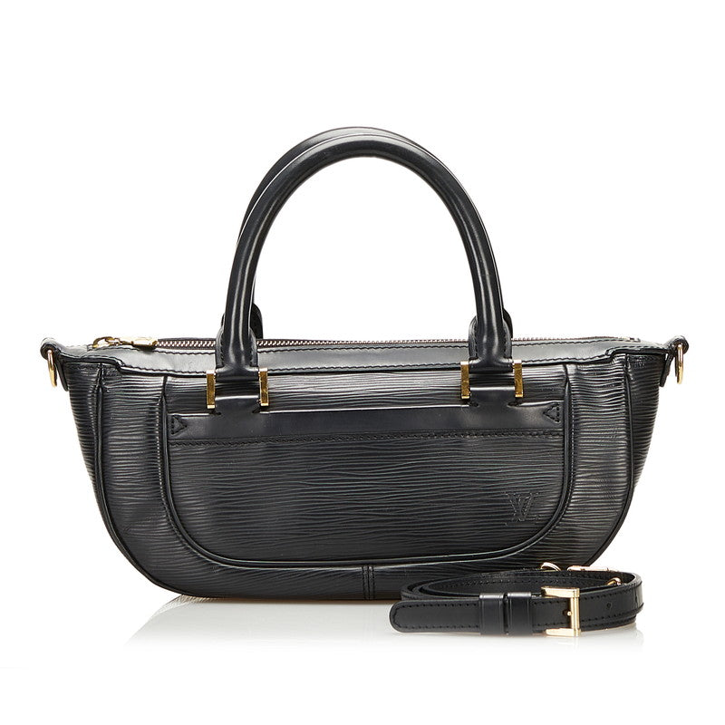 Louis Vuitton Epi Danura PM Handbag Shoulder Bag 2way Noir Black
