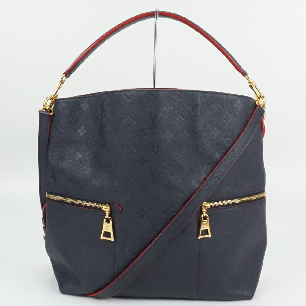 Louis Vuitton Emplant Melie Marine Rouge Navy Hobo Bag