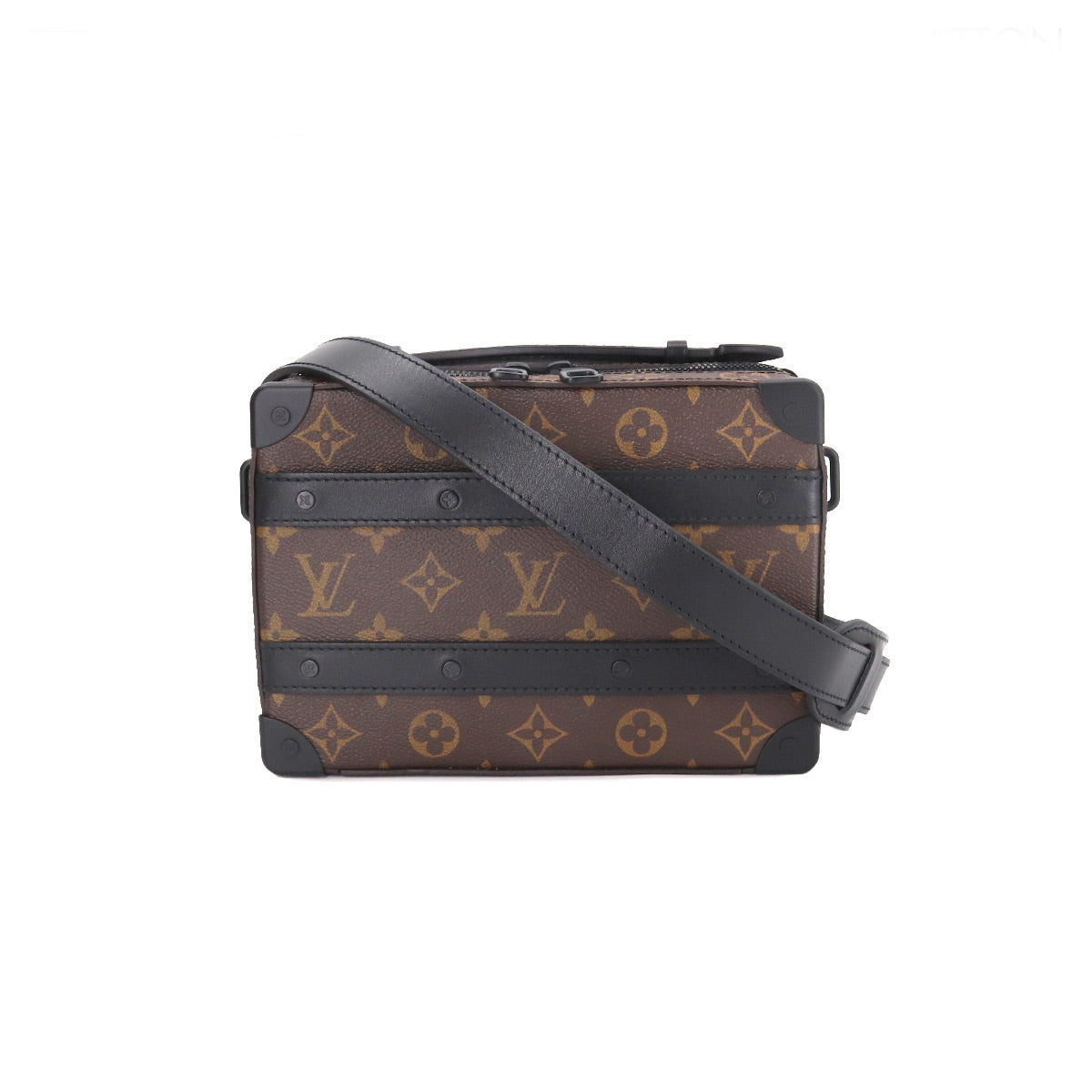 Louis Vuitton Monogram Macassar Handle Soft Trunk Shoulder Bag