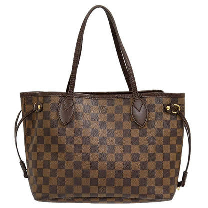 Louis Vuitton LV Neverfull PM Damier Ebene Tote Bag