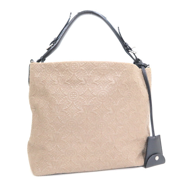 Louis Vuitton Hobo PM Shoulder Bag Beige Monogram