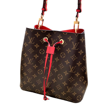 Louis Vuitton Neonoe Monogram Red Shoulder Bag