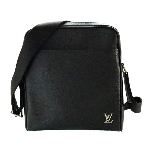 Louis Vuitton Taiga Messenger PPM Shoulder Bag Black