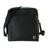 Louis Vuitton Taiga Messenger PPM Shoulder Bag Black