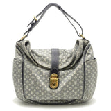 Louis Vuitton Monogram Ideal Romance Ankle Shoulder Bag Blue